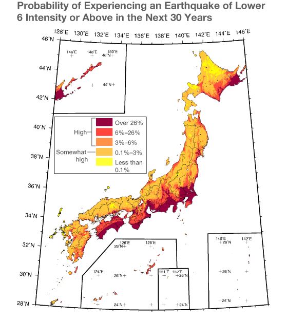 Earthquakes of Japan