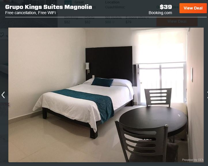 Cheapest hotel in Mexico City